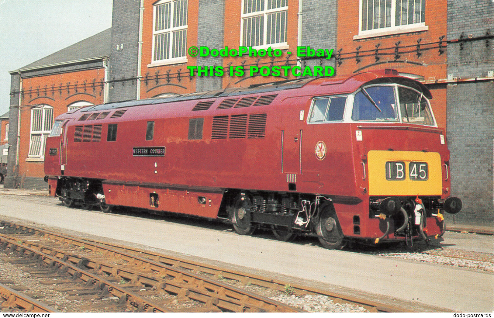 R415263 Western Class 52. No. D. 1062. Western Courier. Oxford Publishing. OPC. - Wereld