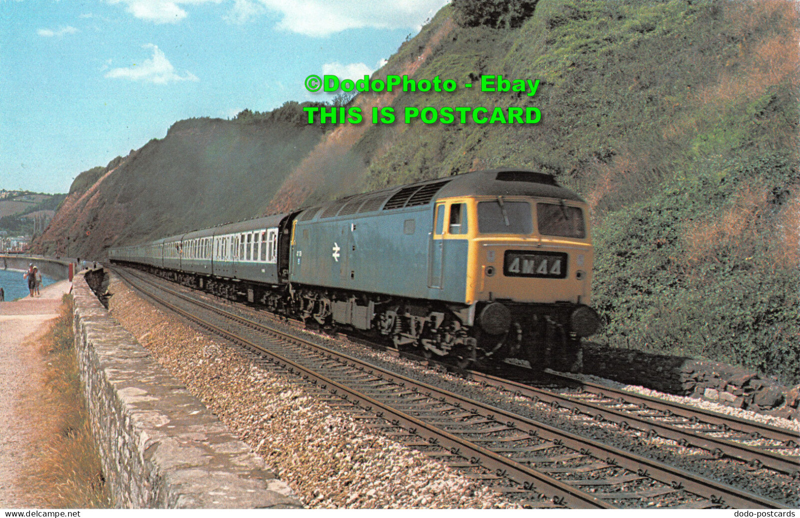 R415267 An Unidentified Class 47. Between Teignmouth And Dawlish In. Oxford Publ - World