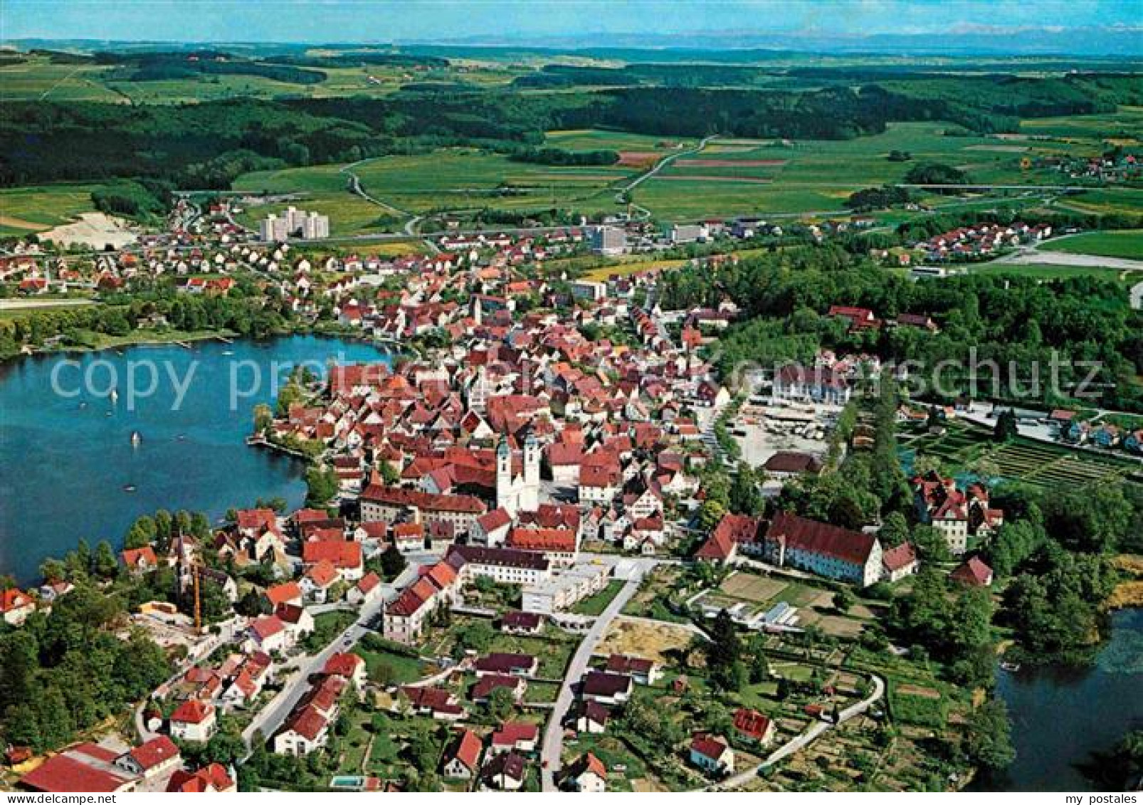 72760259 Bad Waldsee Moorheilbad Oberschwaben Fliegeraufnahme Bad Waldsee - Bad Waldsee