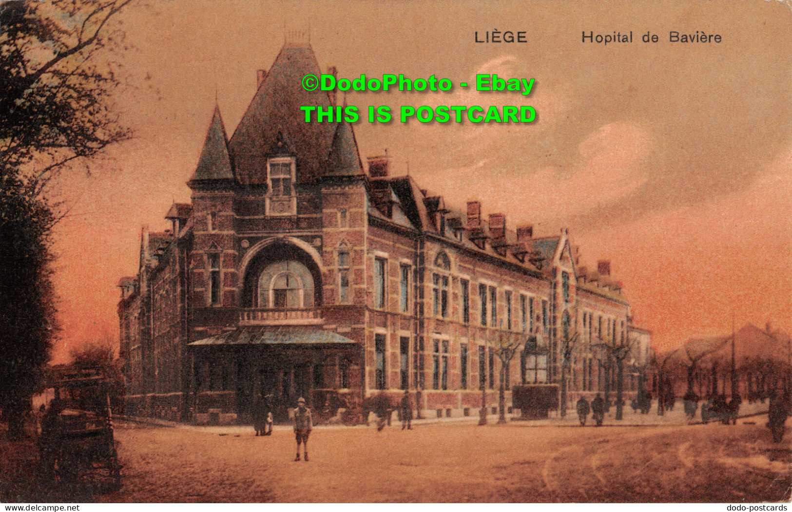 R414127 Liege. Hopital De Baviere. G. Hendrichs. R. E. C. P. Victor Vanderhoeft - Wereld