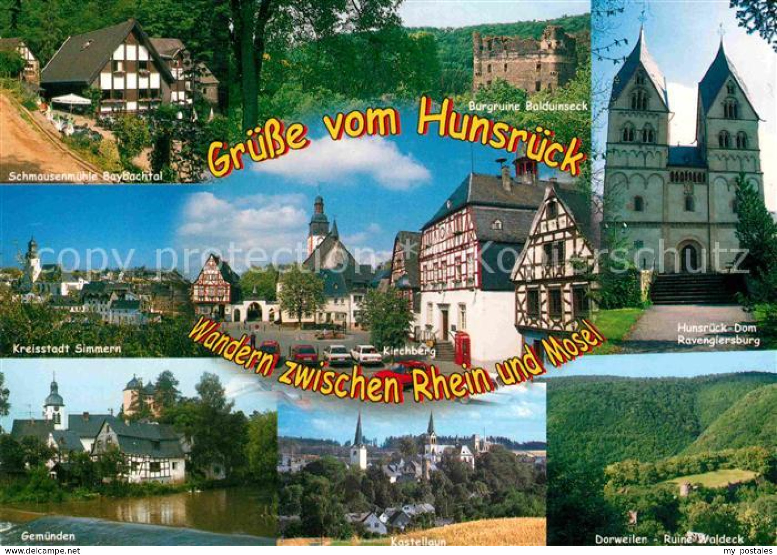 72759968 Hunsrueck Schmausenmuehle Baybachtal Simmern Dom Ravengiersburg Gemuend - A Identificar