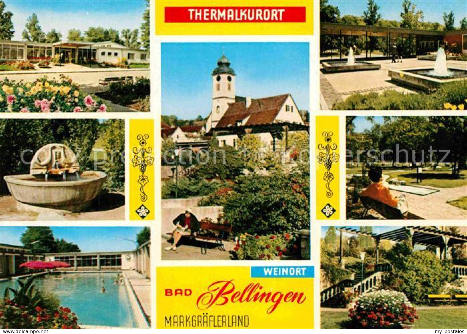 72759795 Bad Bellingen Kurpark Thermalbad Minigolf Bad Bellingen - Bad Bellingen