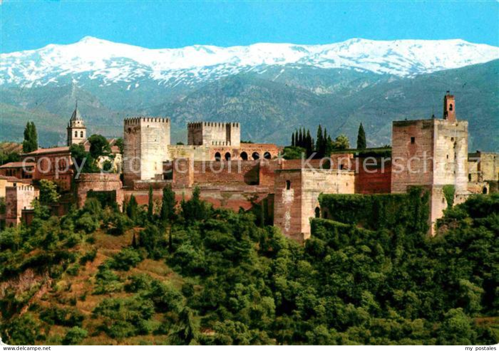 72759782 Granada Andalucia Alhambra Sierra Nevada Schloss Granada - Autres & Non Classés