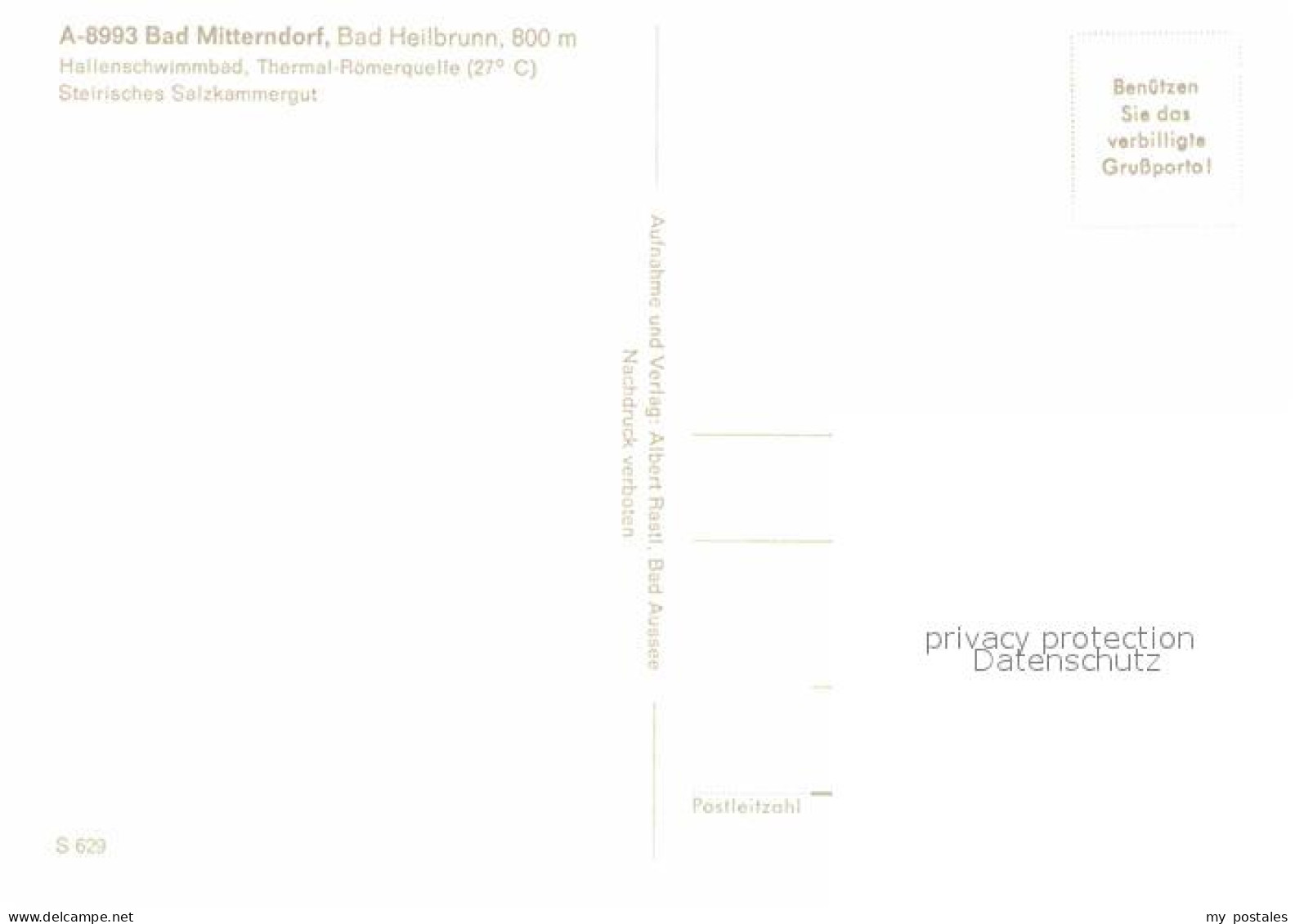 72759681 Bad Mitterndorf Hallenschwimmbad Roemerquelle Bad Mitterndorf - Andere & Zonder Classificatie