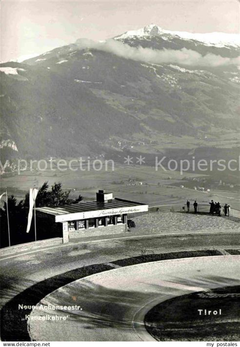 72759445 Kanzelkehre Tirol Neue Achenseestrasse Fernsicht Alpenpanorama Wiesing  - Autres & Non Classés