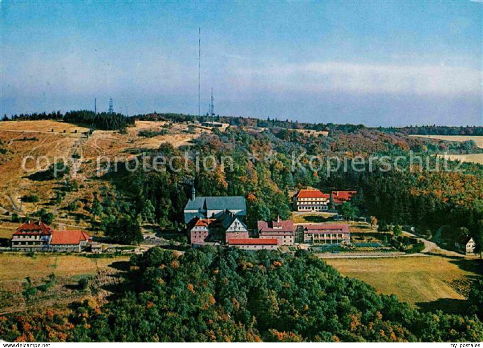 72758899 Kreuzberg Rhoen Kloster Kreuzberg Berggasthof Hahn Altenfeld - Altri & Non Classificati