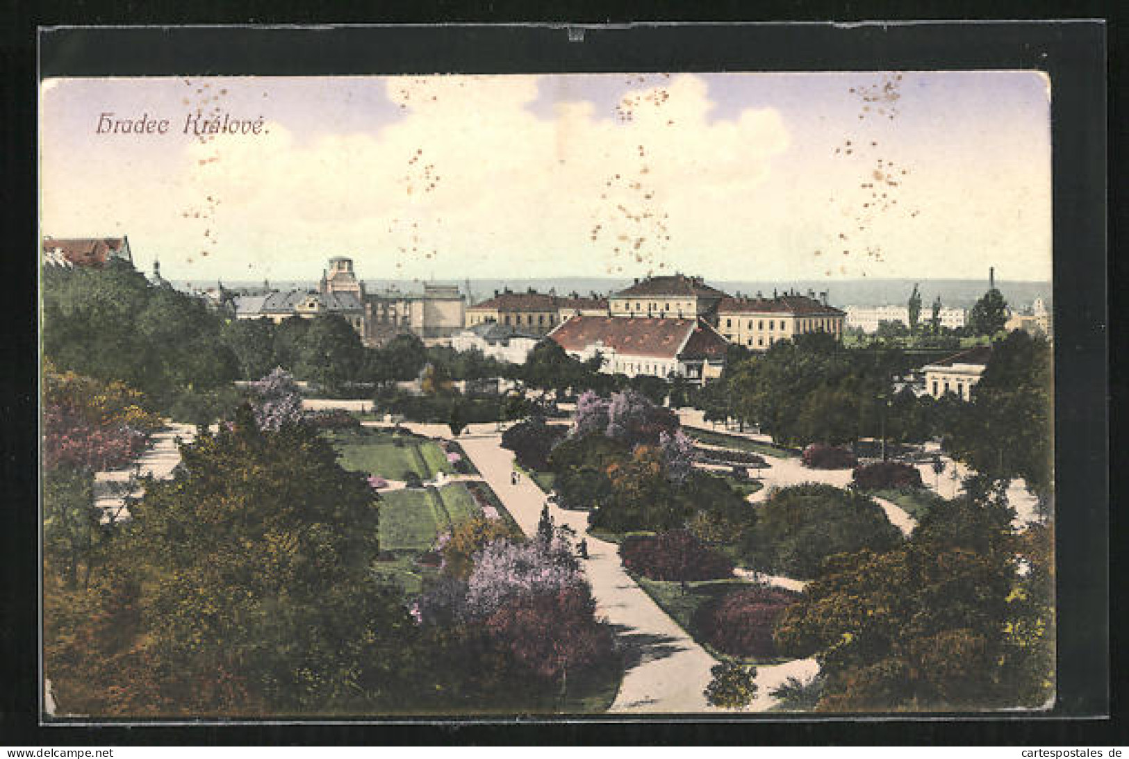 AK Königgrätz / Hradec Kralove, Panorama  - Tchéquie