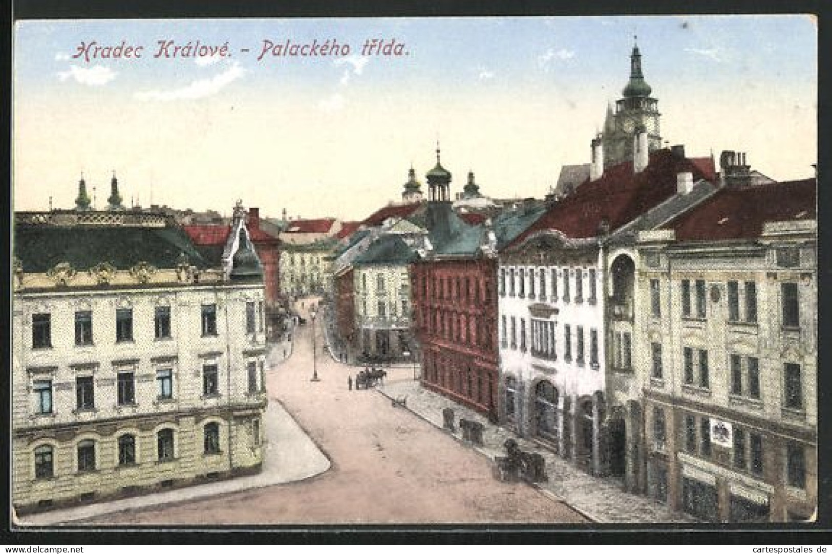 AK Königgrätz / Hradec Kralove, Palackeho Trida  - Repubblica Ceca