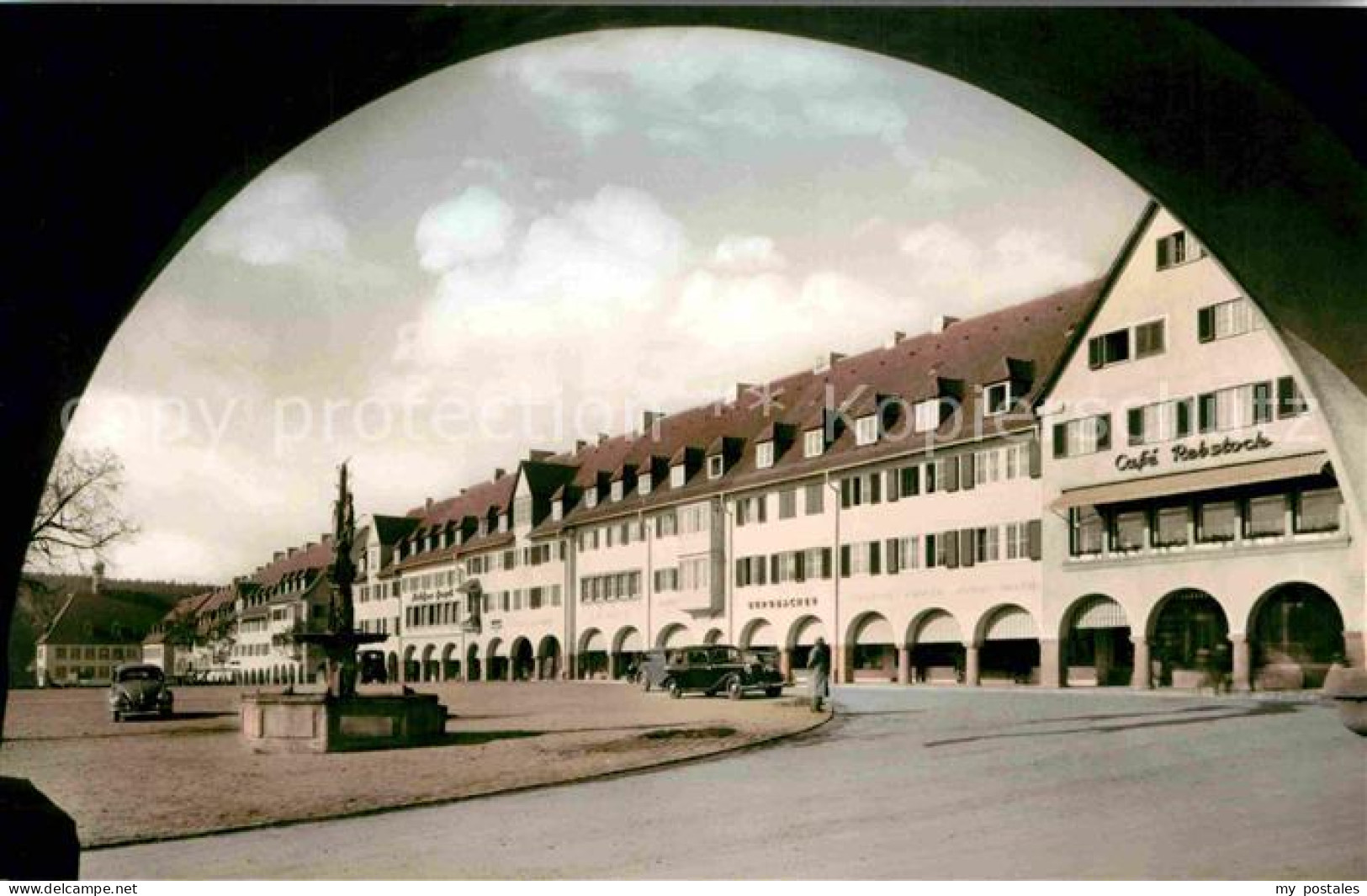 72758824 Freudenstadt Partie Am Marktplatz Freudenstadt - Freudenstadt