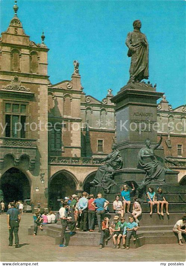 72758498 Krakow Krakau Pomnik Adama Michiewicza Krakow Krakau - Polen