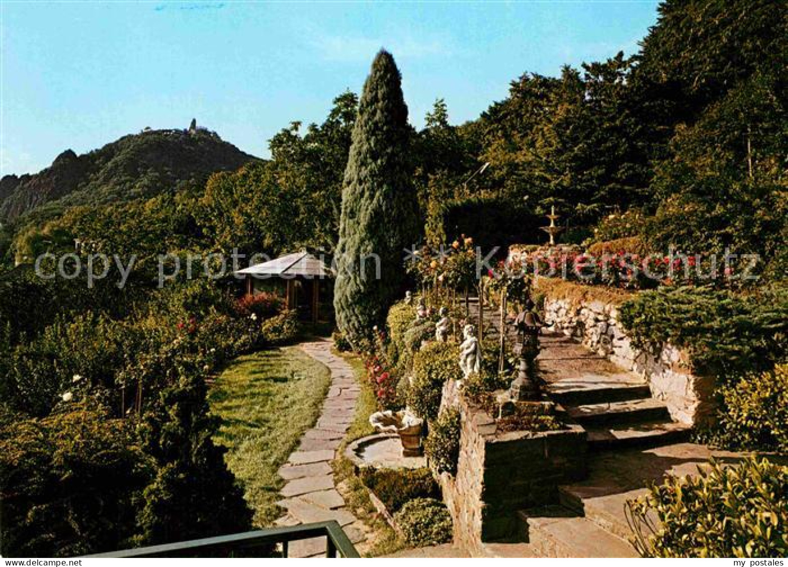 72758485 Rhoendorf Memoiren Pavillon Garten Konrad Adenauer Drachenfelsen Bad Ho - Bad Honnef