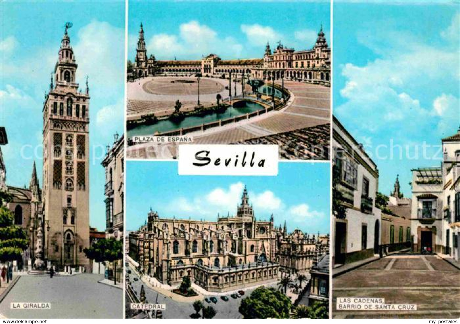 72758363 Sevilla Andalucia La Giralda Plaza De Espana Cathedral  Sevilla  - Sonstige & Ohne Zuordnung