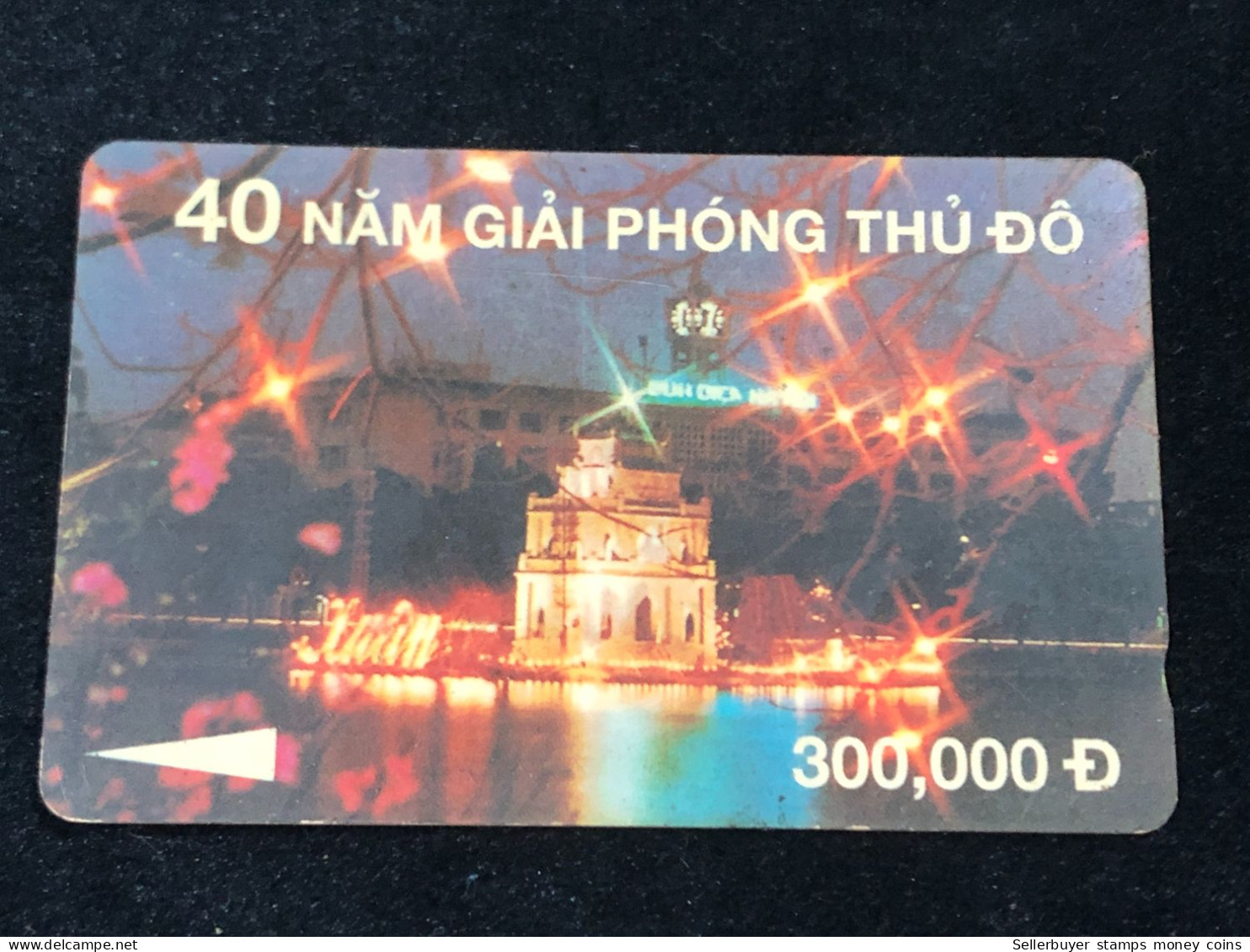 Card Phonekad Vietnam(40 Nam Giai Phong Thu Do-1995)-1pcs Rare - Vietnam