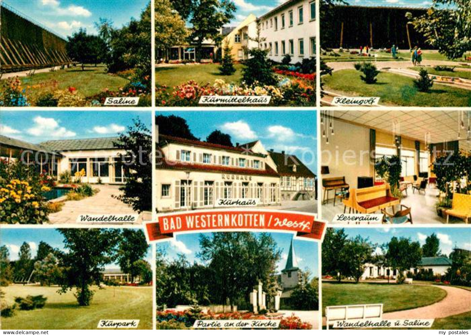 72757981 Bad Westernkotten Saline Kurhaus Kirche  Bad Westernkotten - Andere & Zonder Classificatie