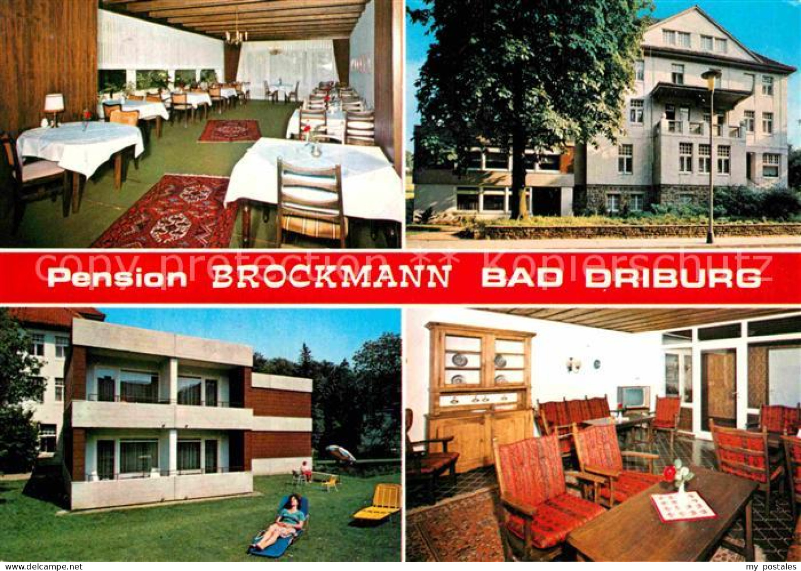 72757643 Bad Driburg Pension Brockann Speisesaal Gaststube Alhausen - Bad Driburg