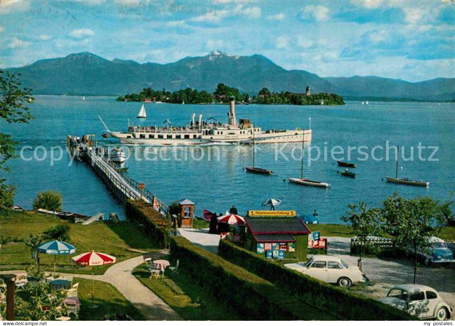 72757443 Chiemsee Fraueninsel Hochfelln Hochgern Chiemsee - Other & Unclassified