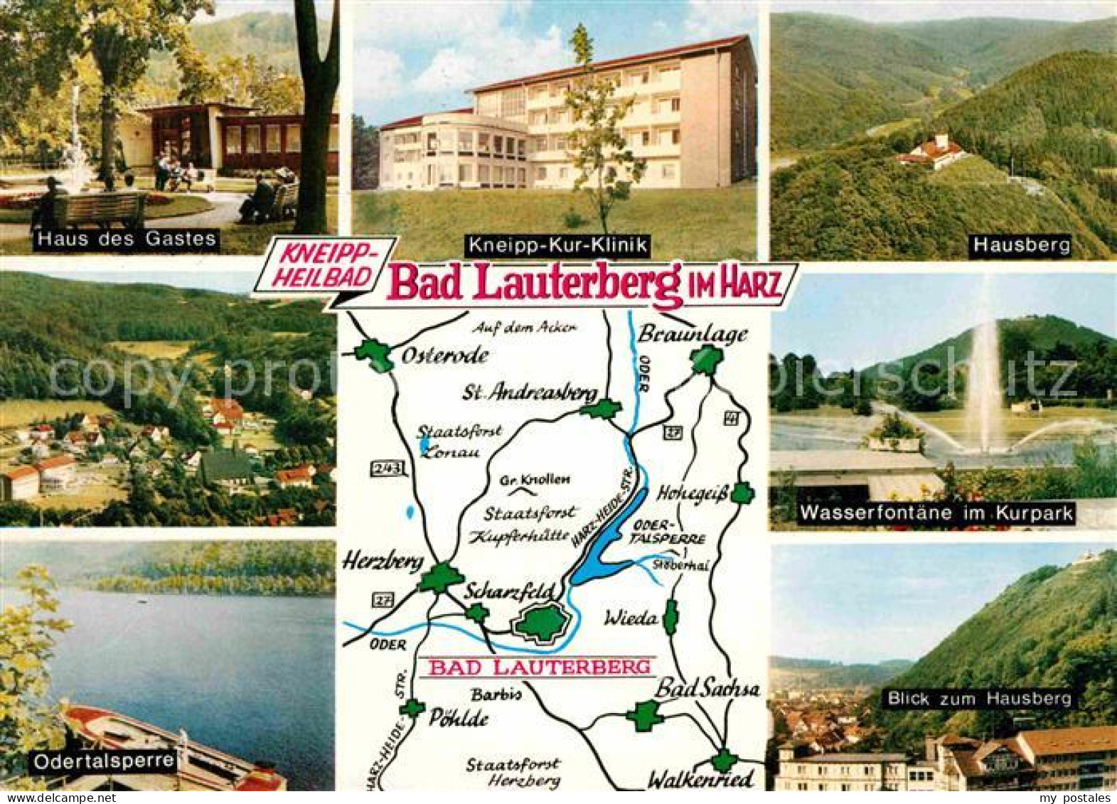 72757442 Bad Lauterberg Haus Des Gastes Kneipp Kurklinik Hausberg Wasserfontaene - Bad Lauterberg