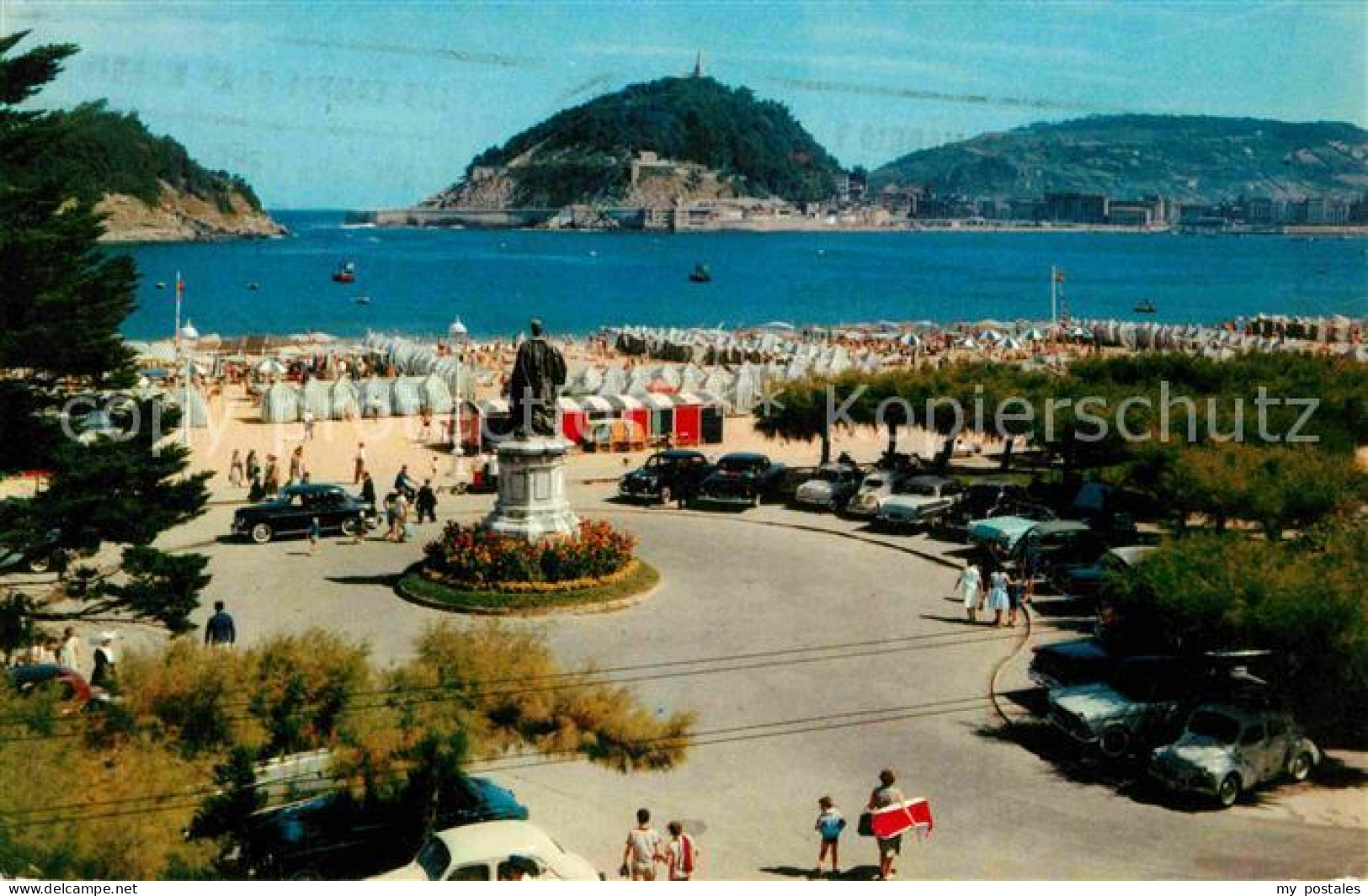 72757392 San Sebastian  Pais Vasco ES Strand Ondarreta Garten  - Sonstige & Ohne Zuordnung