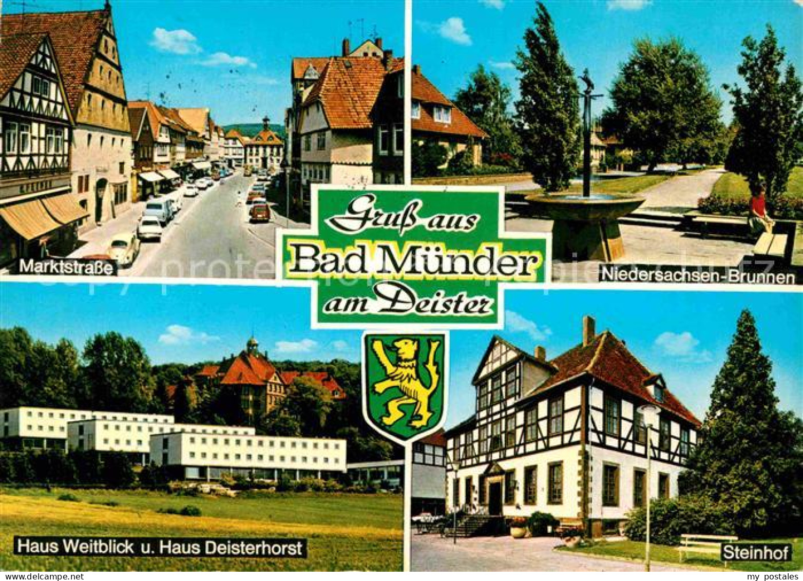 72757065 Bad Muender Marktstrasse Niedersachsen Brunnen Steinhof Haus Weitblick  - Andere & Zonder Classificatie