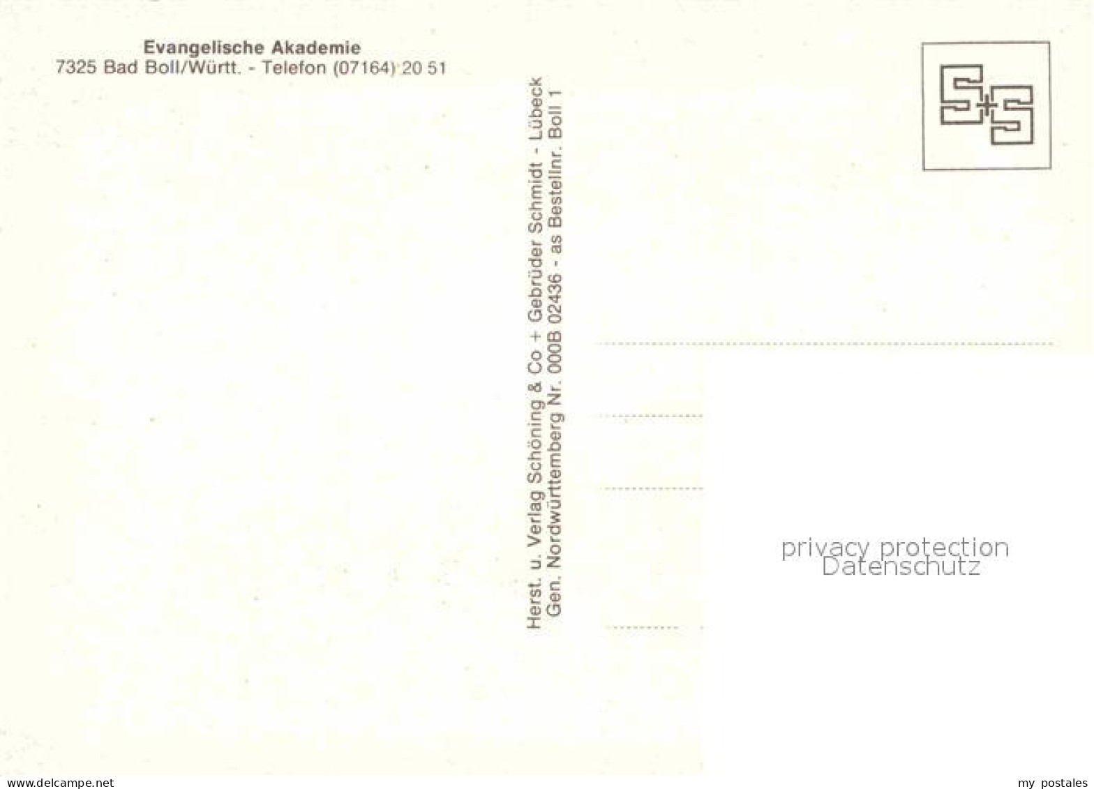 72756892 Bad Boll Fliegeraufnahme Evangelische Akademie Bad Boll - Sonstige & Ohne Zuordnung