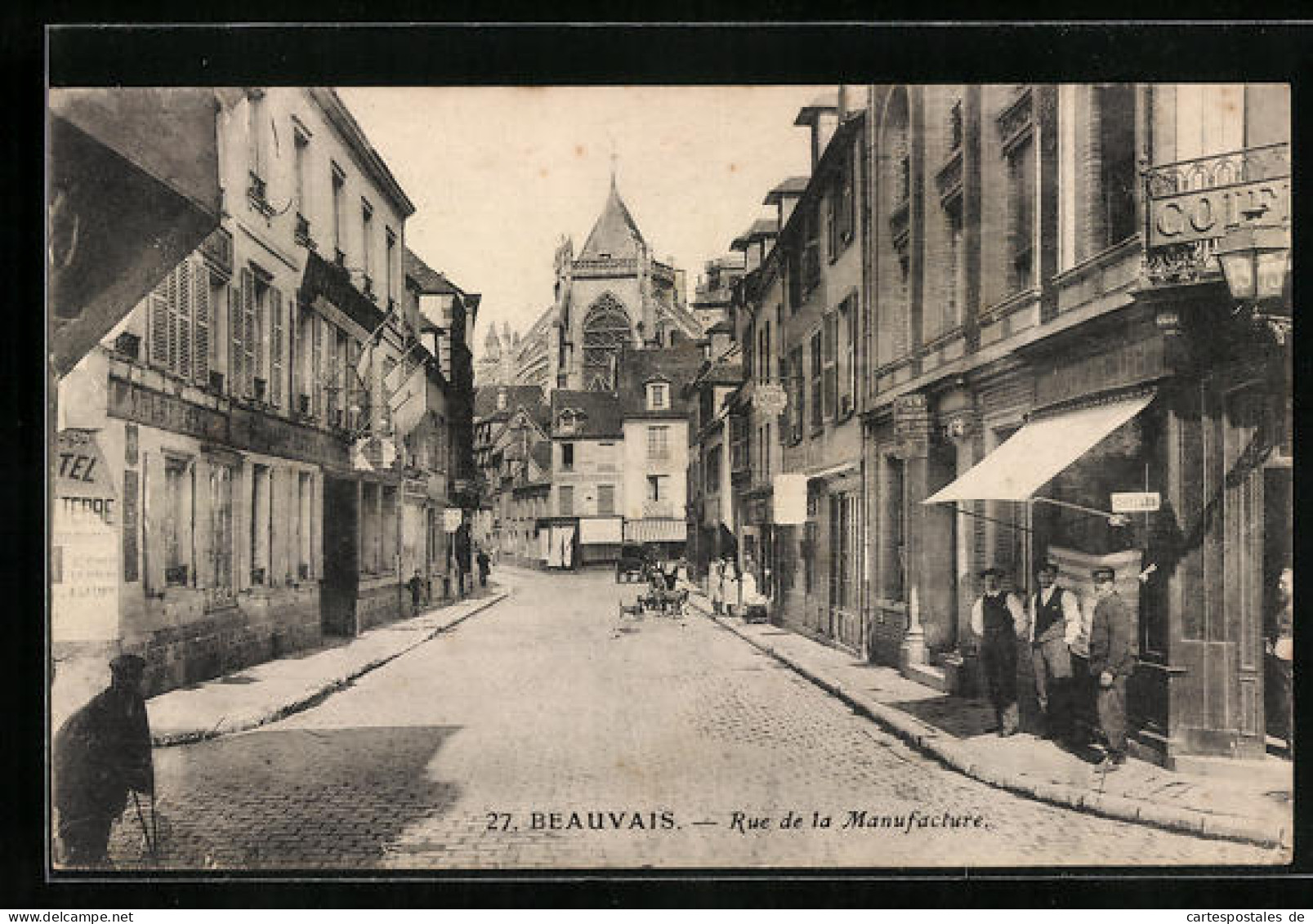 CPA Beauvais, Rue De La Manufacture  - Beauvais