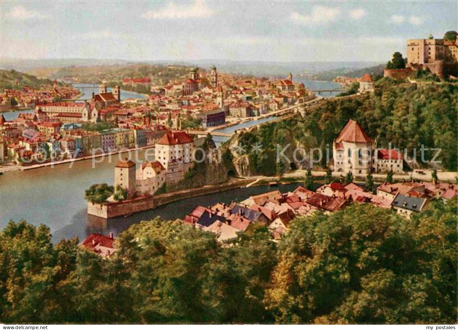 72756272 Passau Dreifluessestadt Donau Inn Und Ilz Passau - Passau