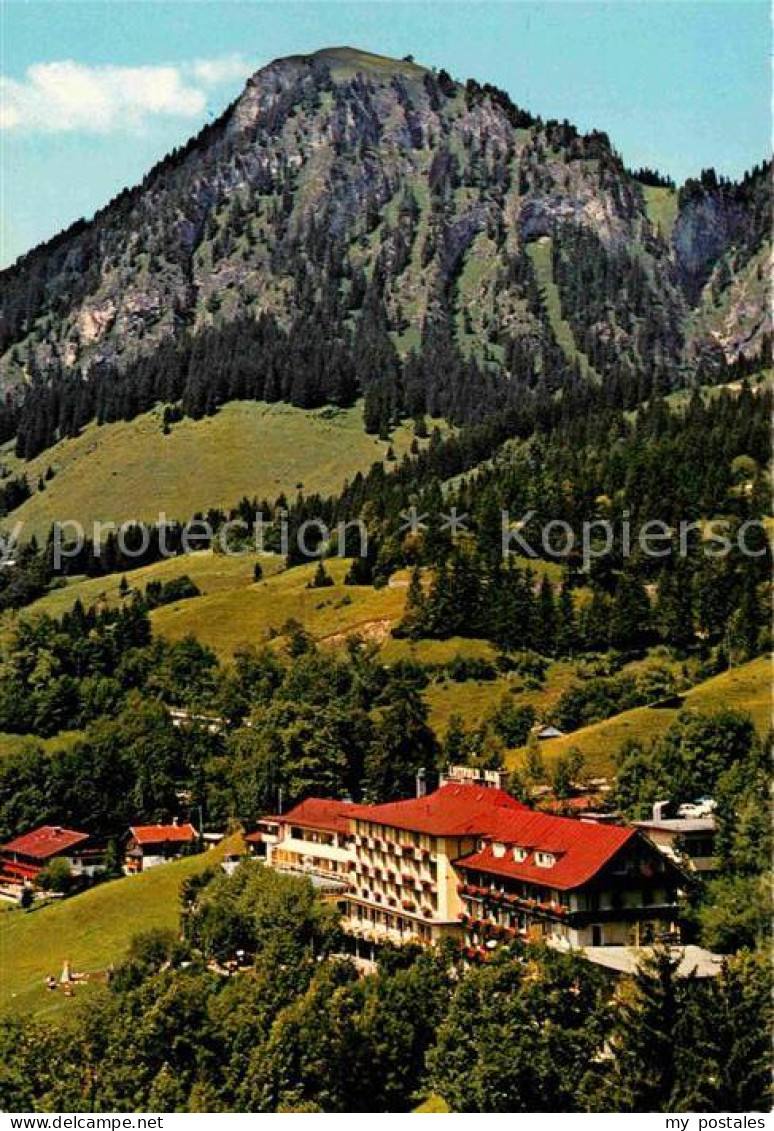 72756246 Hindelang Bad Fliegeraufnahme Kurhotel Luitpoldbad Bad Hindelang - Hindelang