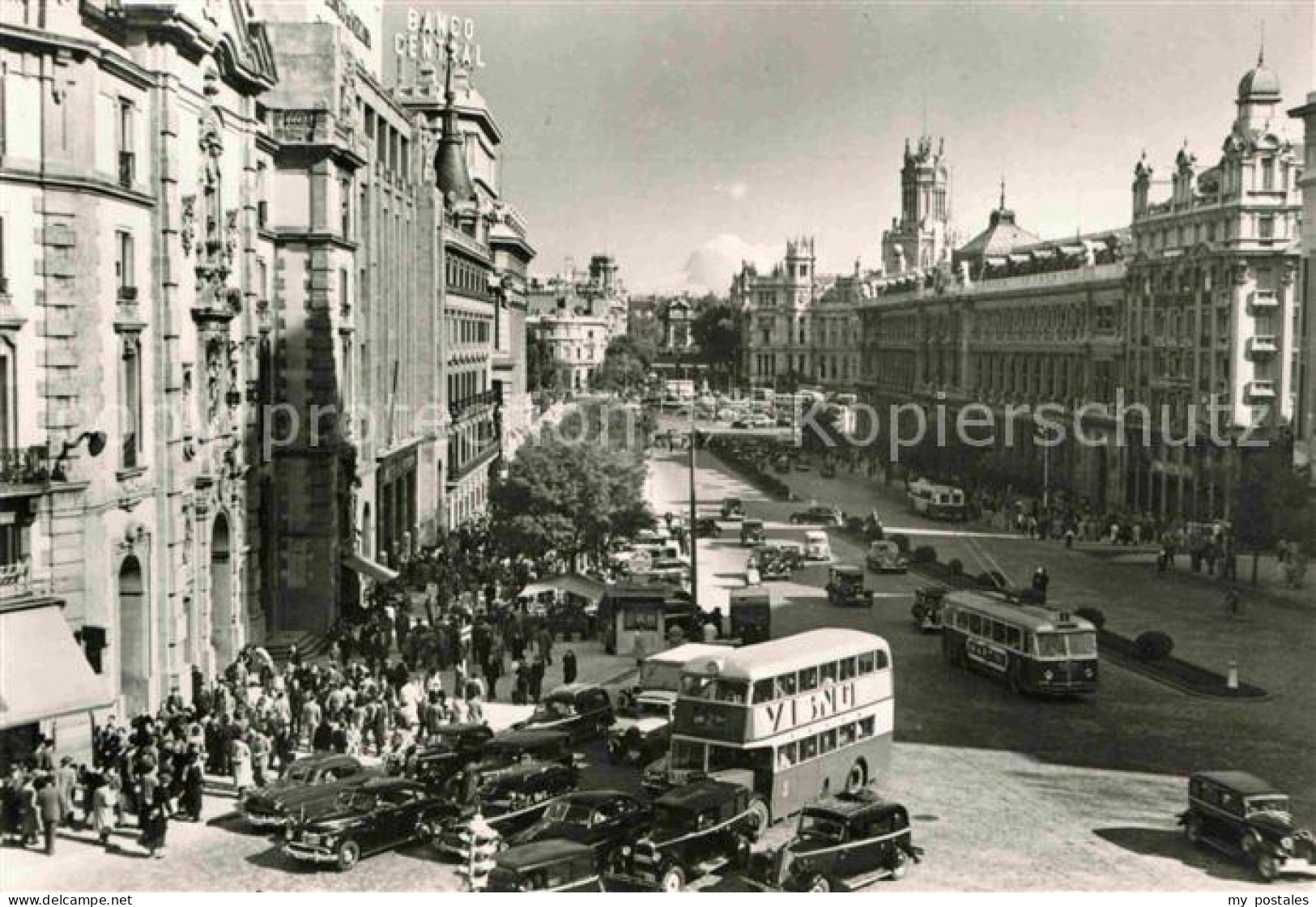 72756188 Madrid Spain La Calle De Alcala Madrid - Sonstige & Ohne Zuordnung