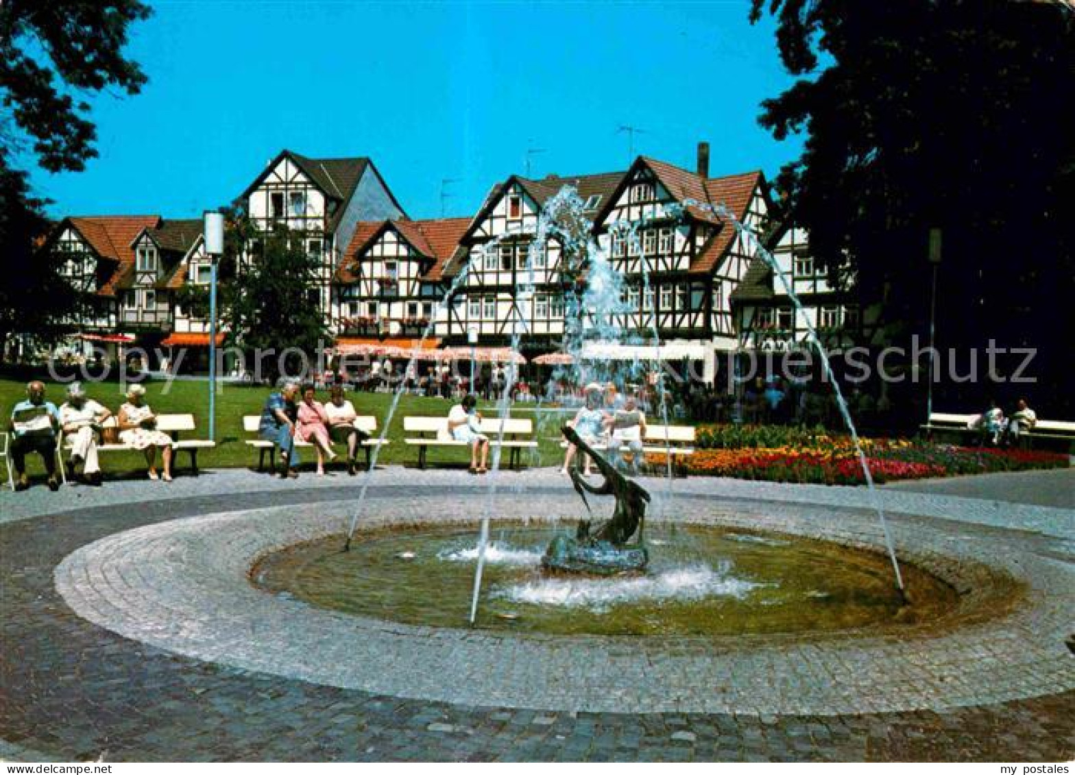 72756082 Bad Sooden-Allendorf Kurpark Brunnen  Bad Sooden-Allendorf - Bad Sooden-Allendorf