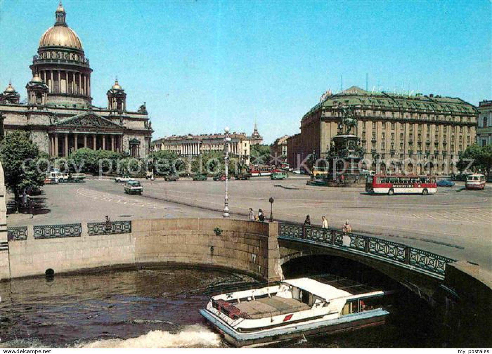 72756062 St Petersburg Leningrad Isaak Platz Russische Foederation - Russland