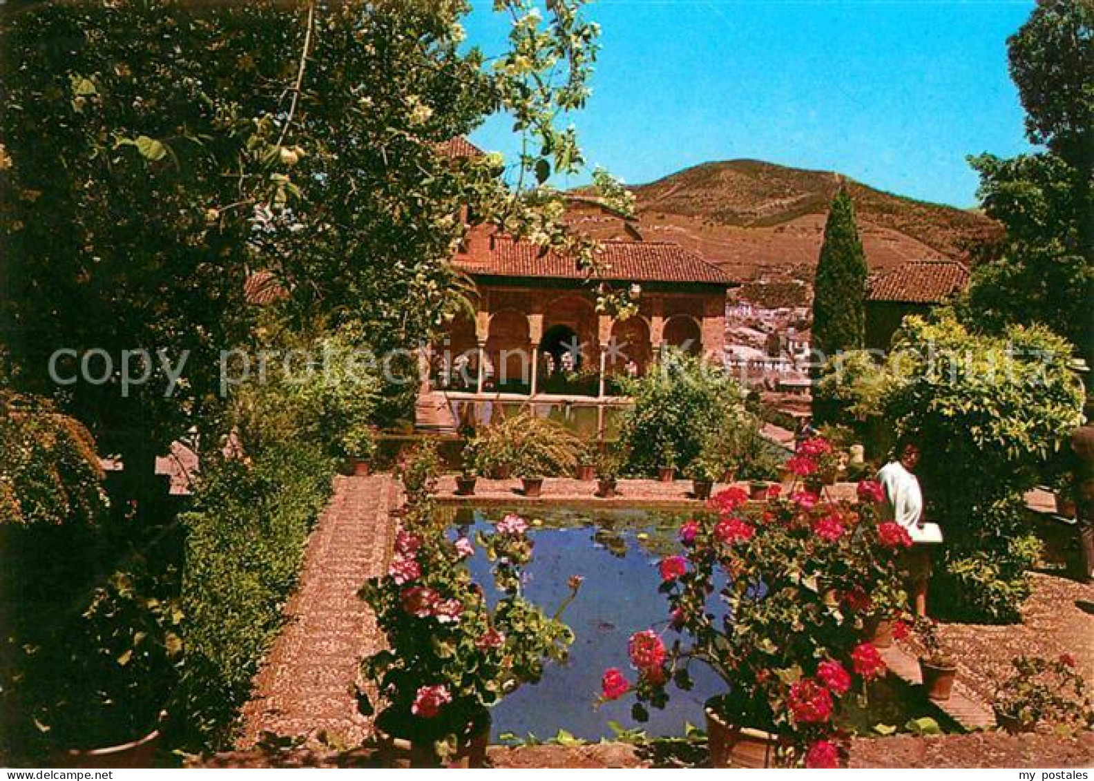 72755546 Granada Andalucia Jardines De Partal Y Torre De Las Damas Granada - Sonstige & Ohne Zuordnung