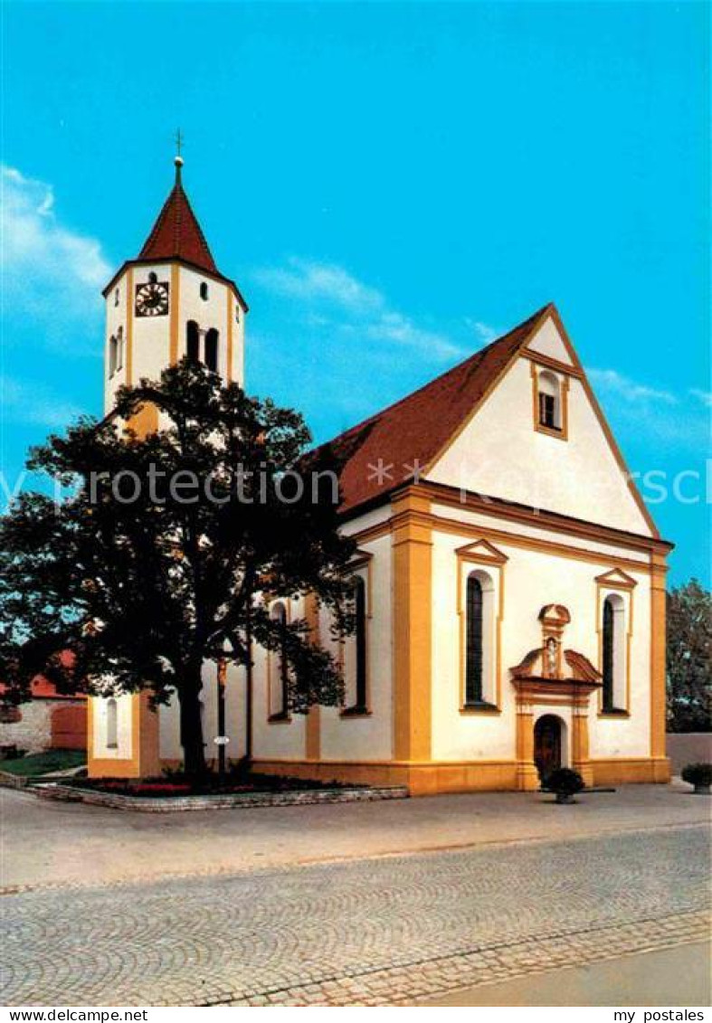 72755518 Rennertshofen Oberbayern Pfarrkirche Johannes Der Taeufer Rennertshofen - Sonstige & Ohne Zuordnung