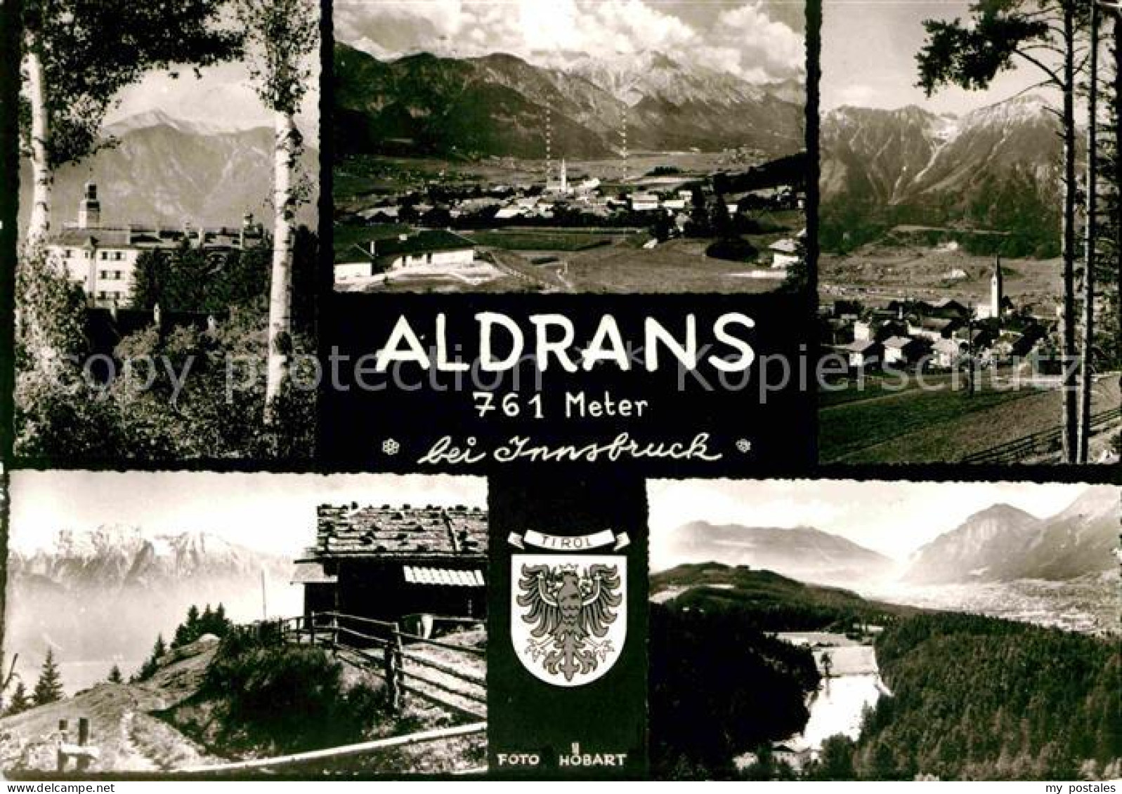 72755340 Aldrans Teilansichten Berghuette Alpenpanorama Aldrans - Autres & Non Classés