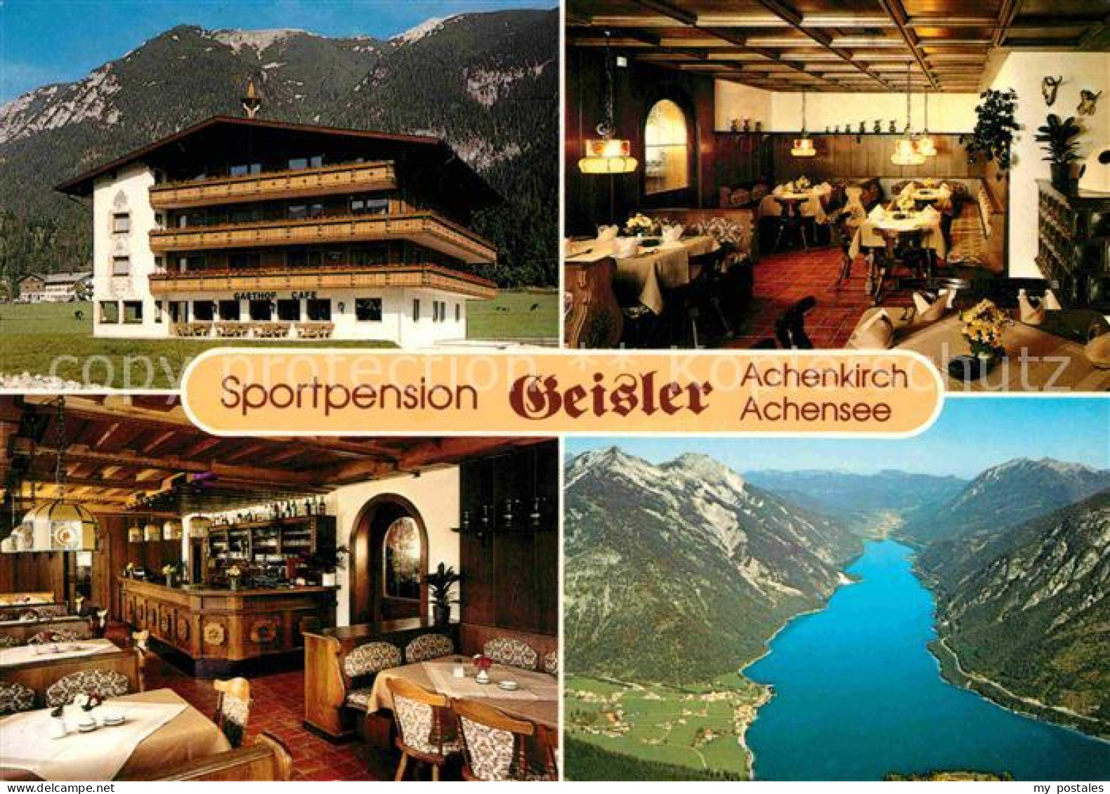 72754489 Achenkirch Sport Pension Gasthof Geisler Gastraeume Panorama Achenkirch - Other & Unclassified