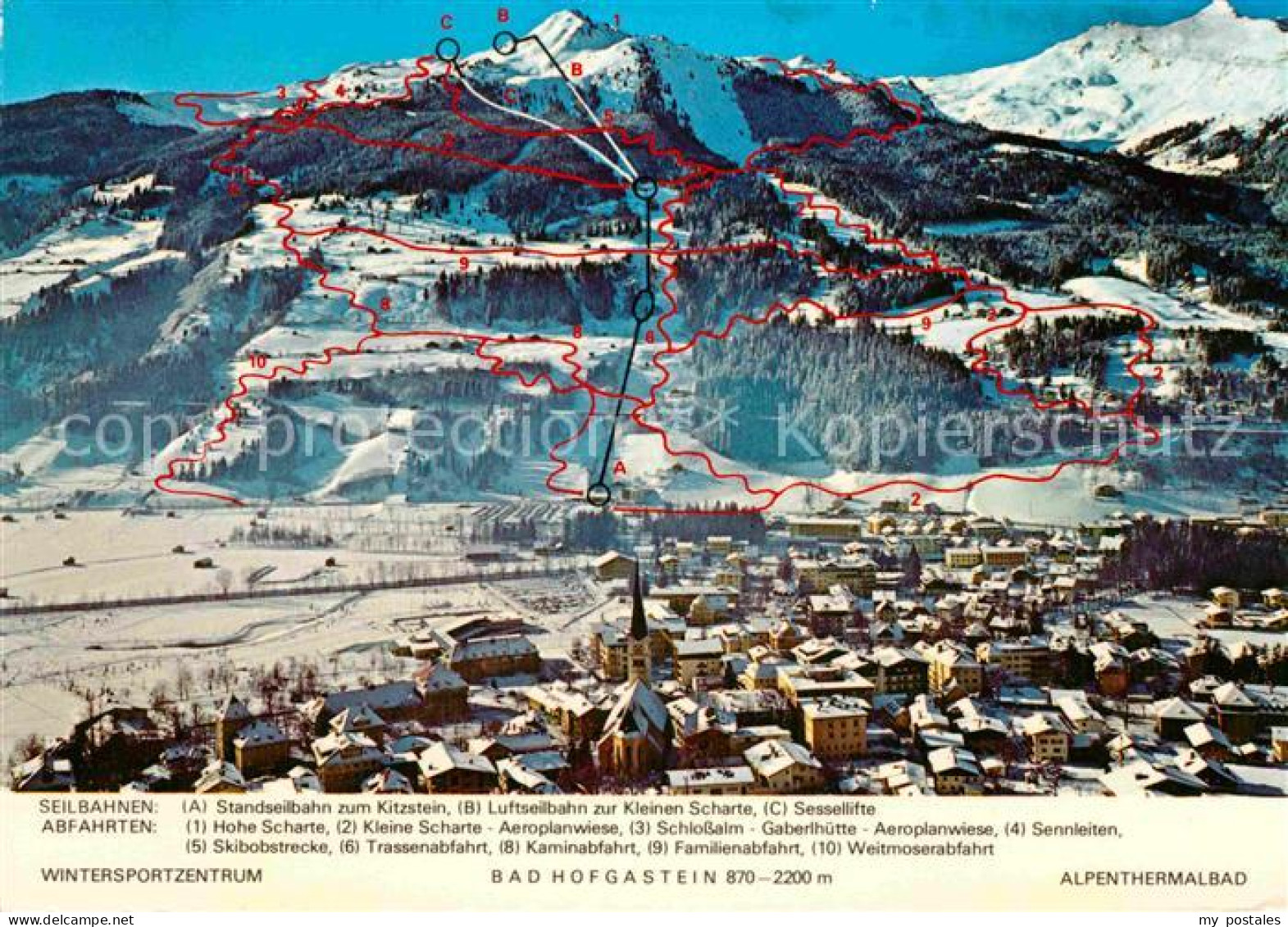 72754417 Bad Hofgastein Panorama Seilbahnen Loipen Alpenthermalbad Bad Hofgastei - Sonstige & Ohne Zuordnung