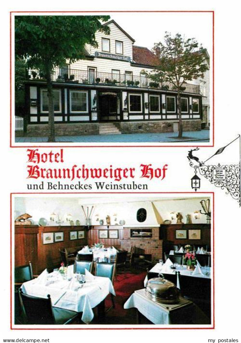 72754415 Bad Harzburg Hotel Braunschweiger Hof Und Behneckes Weinstuben Bad Harz - Bad Harzburg