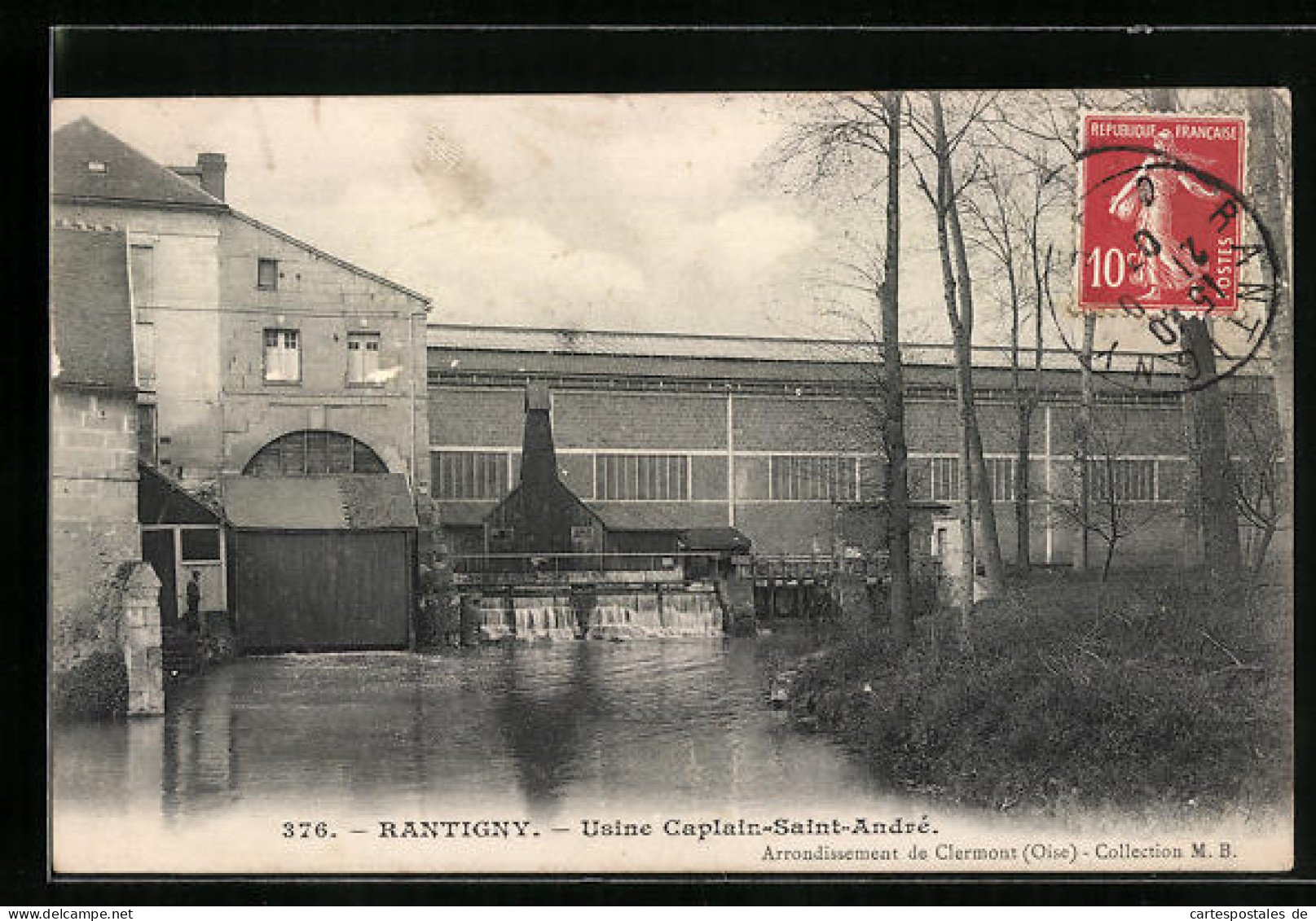 CPA Rantigny, Usine Caplain-Saint-André  - Rantigny