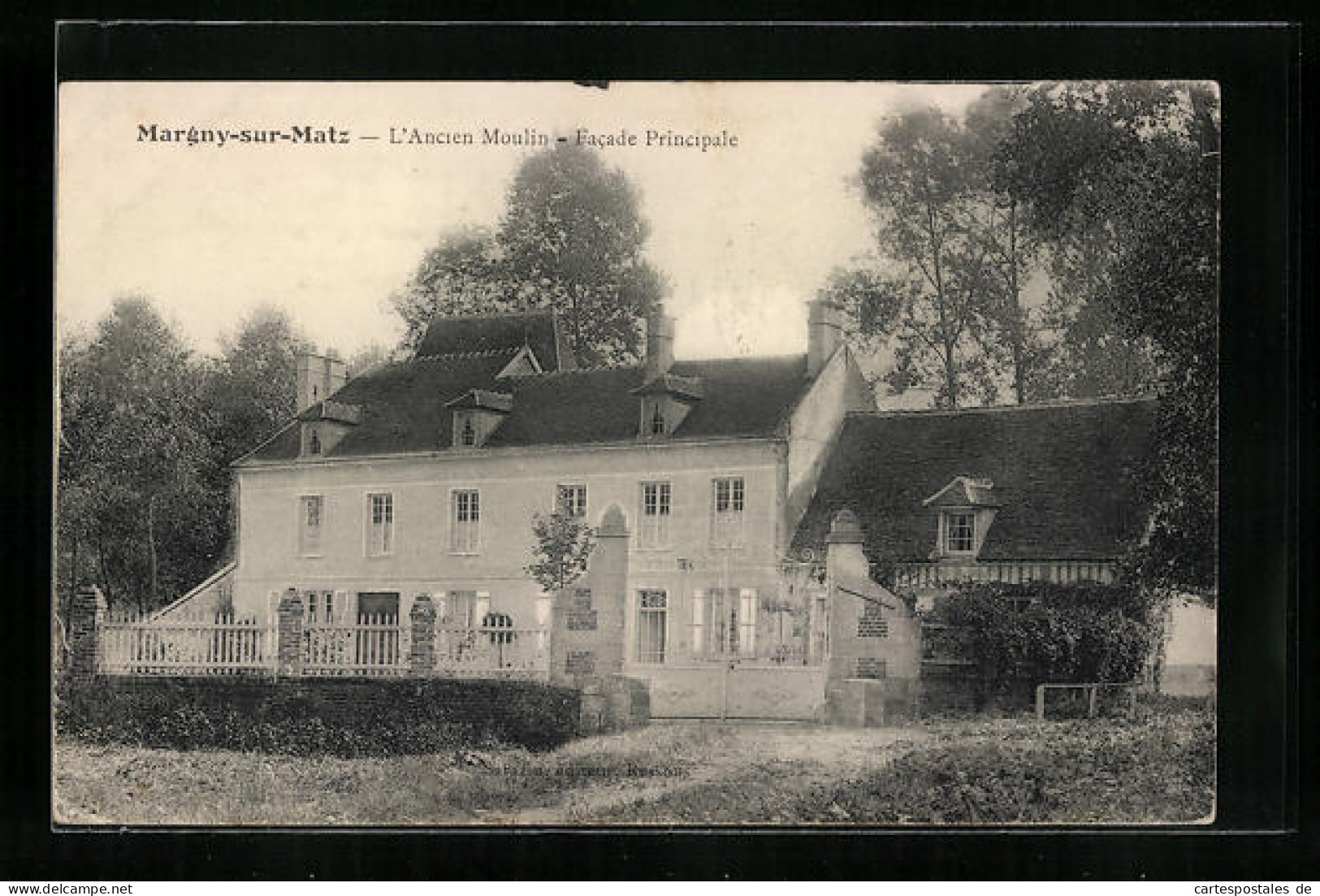 CPA Margny-sur-Matz, L`Ancien Moulin, Facade Principale  - Autres & Non Classés