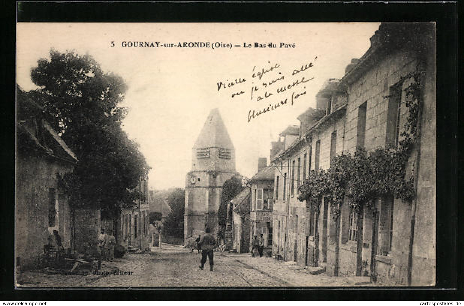 CPA Gournay-sur-Aronde, Le Bas Du Pavé  - Sonstige & Ohne Zuordnung