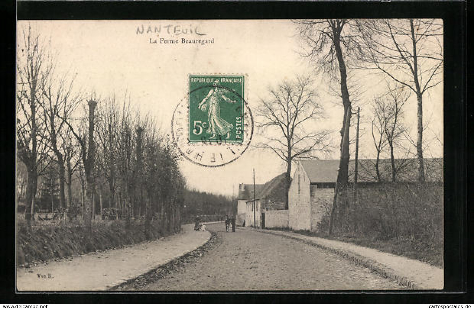 CPA Nanteuil-le-Haudouin, La Ferme Beauregard  - Nanteuil-le-Haudouin