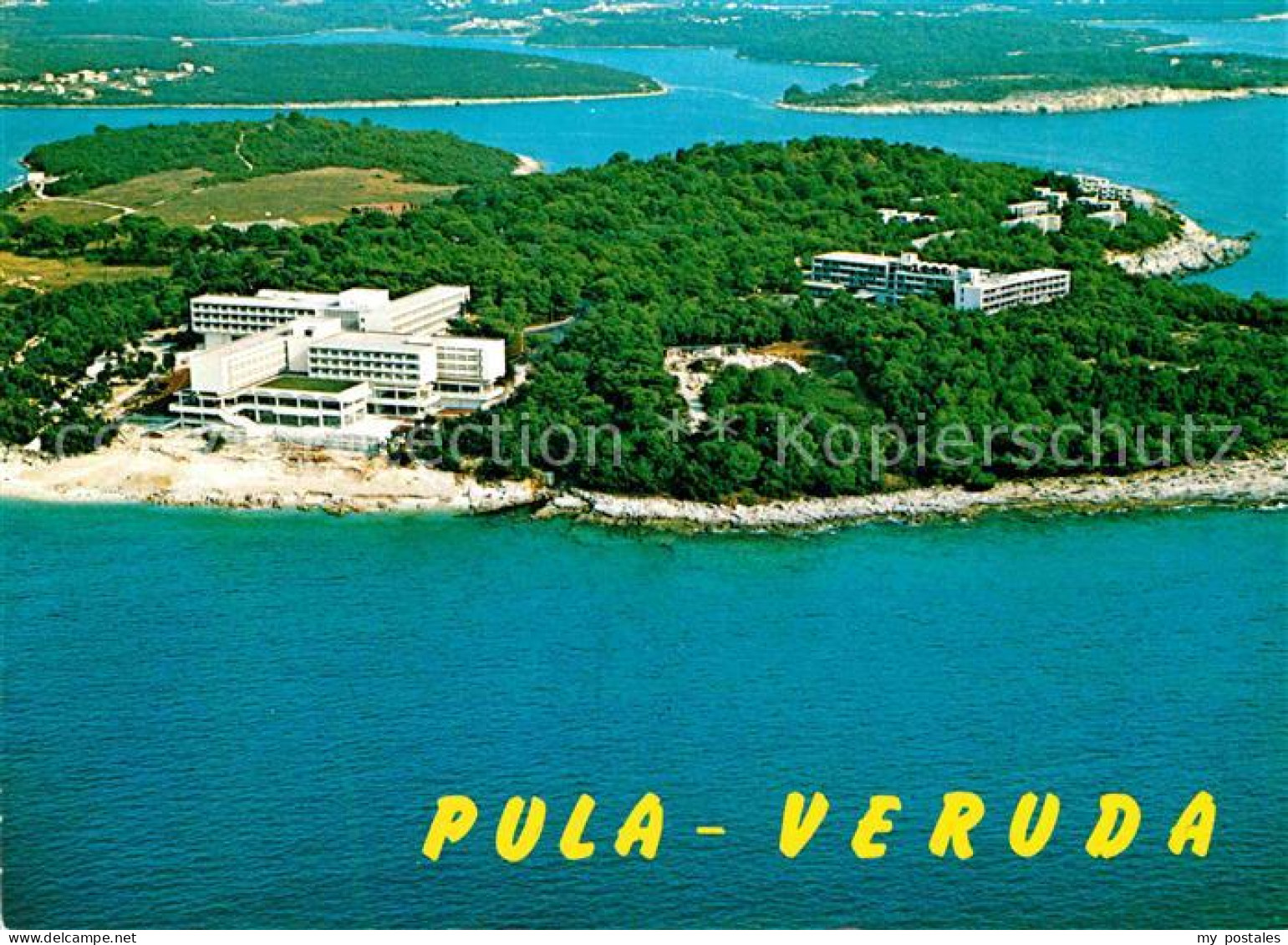 72754094 Pola Pula Croatia Veruda Fliegeraufnahme  - Kroatien