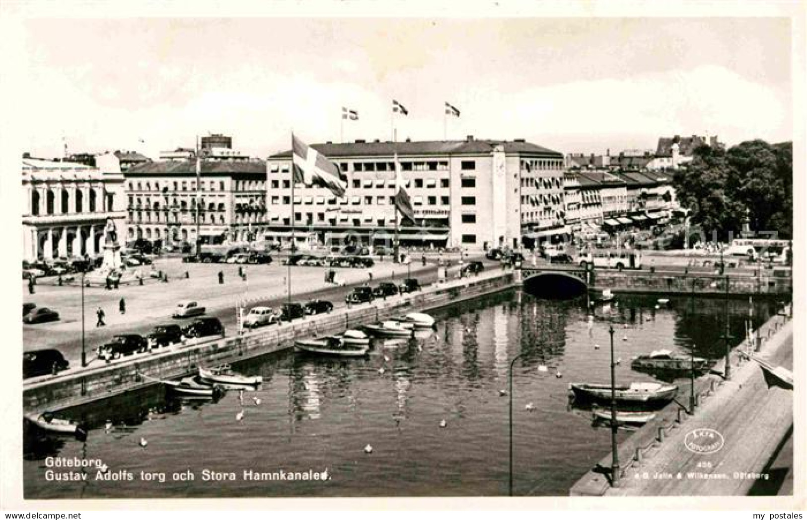 72753331 Goeteborg Gustav Adolfs Torg Och Stora Hamnkanalen  - Sweden