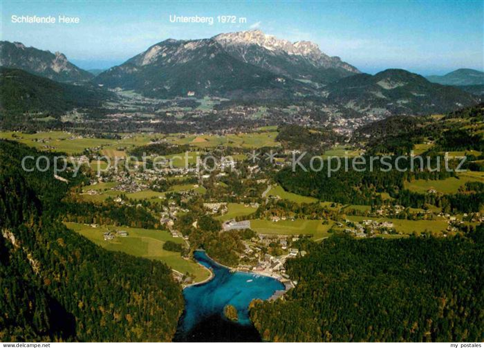 72753300 Koenigsee Berchtesgaden Mit Schlafende Hexe Und Untersberg Berchtesgade - Berchtesgaden