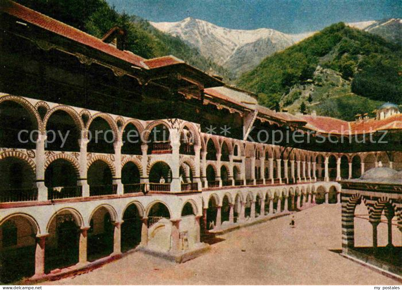 72752960 Rila Kloster Alexl Fluegel Moenchzellen Fuer Gaeste Rila - Bulgarien