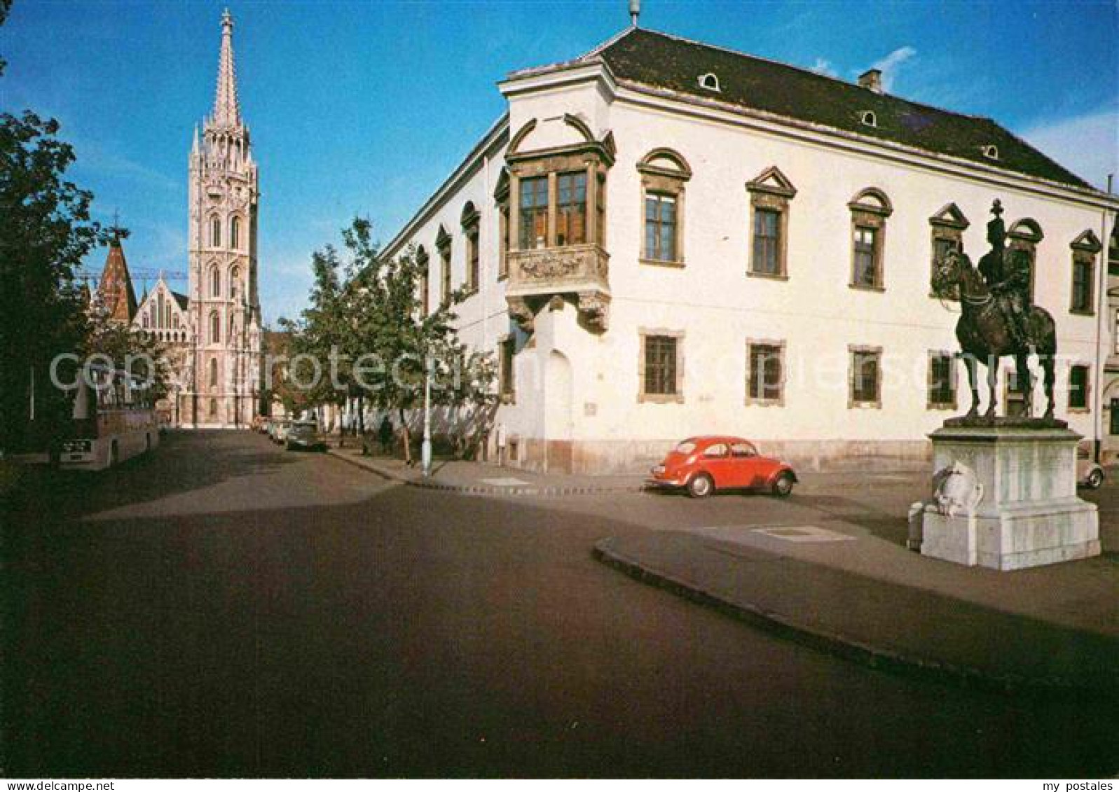 72752957 Budapest Matthiaskirche Standbild Budapest - Hungary