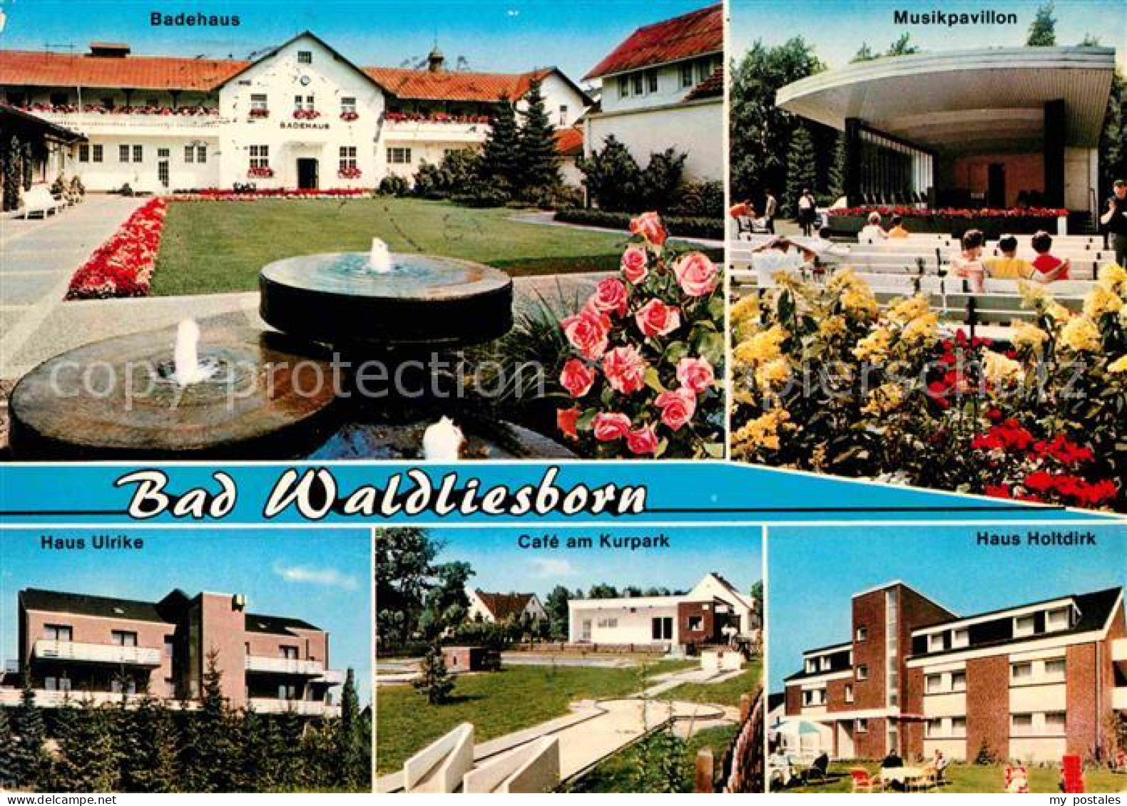 72752858 Bad Waldliesborn Badehaus Musikpavillon Haus Ulrike Cafe Kurpark Haus H - Lippstadt