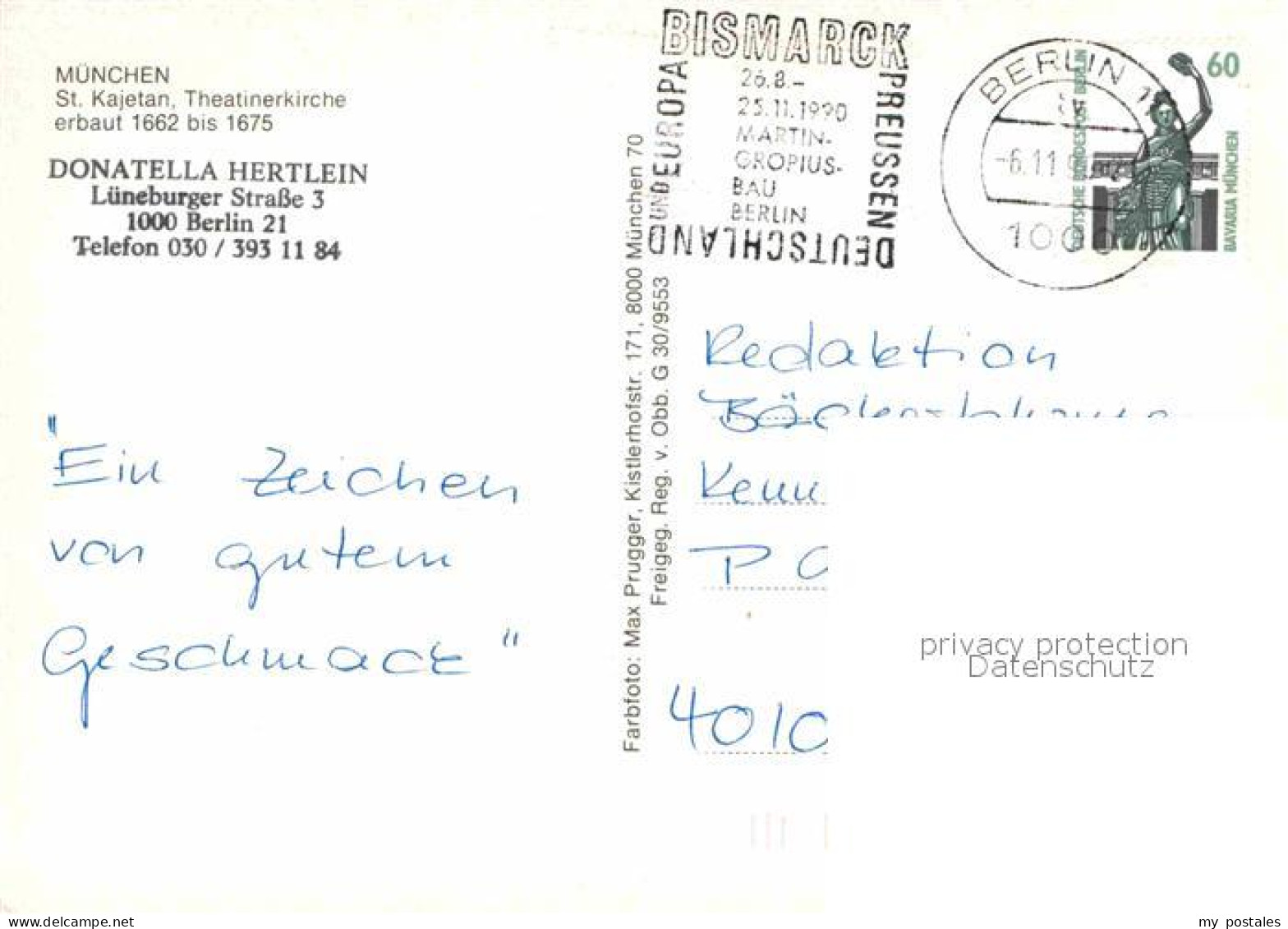 72752702 Muenchen Theatinerkirche Fliegeraufnahme Muenchen - München
