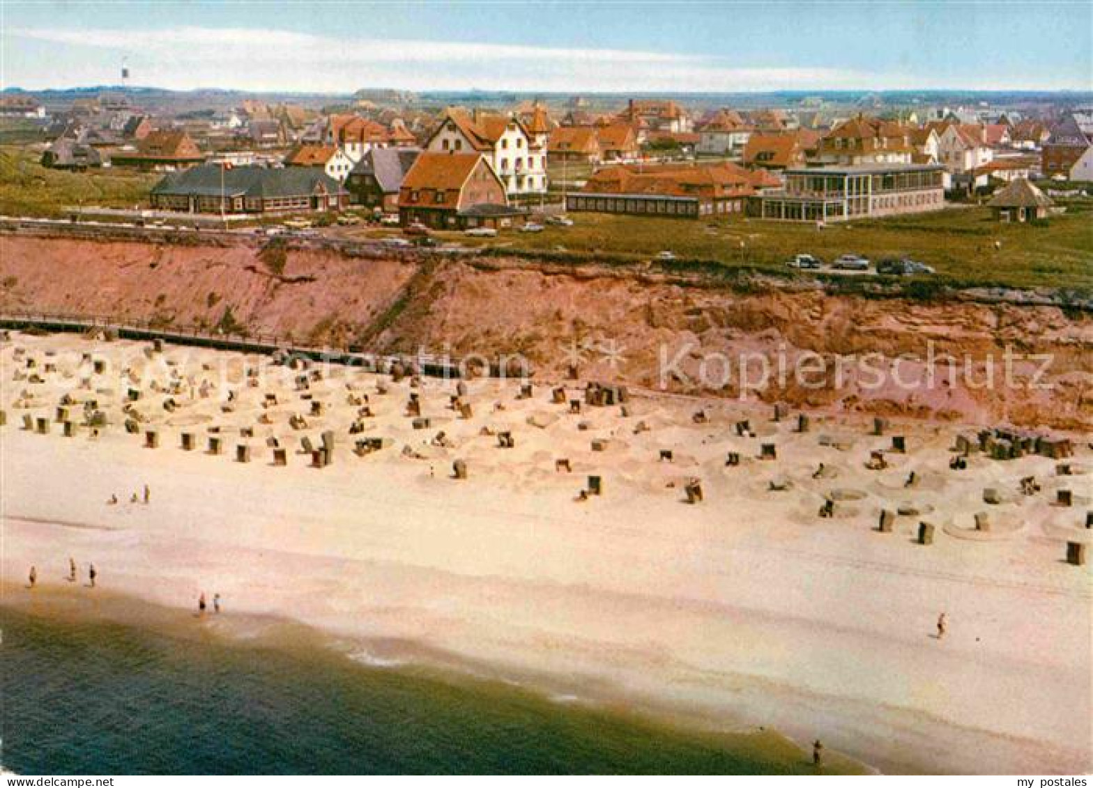 72752484 Wenningstedt Sylt Nordseeheilbad Strand Fliegeraufnahme Braderup - Andere & Zonder Classificatie