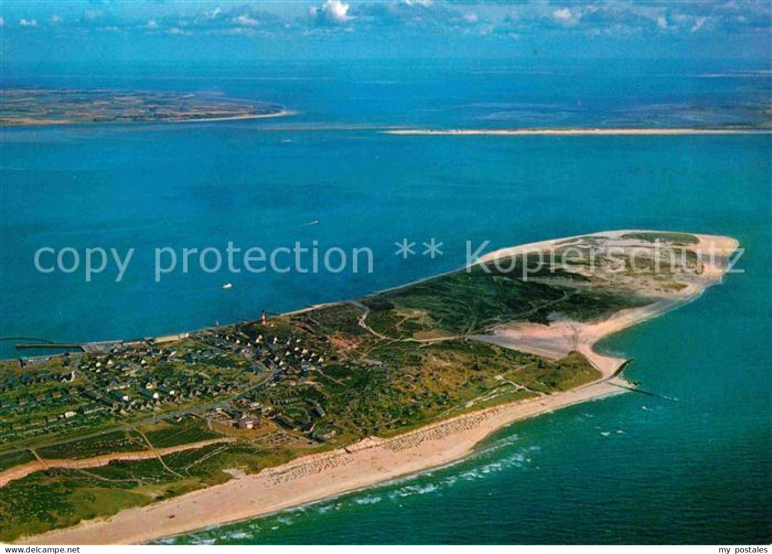 72752459 Insel Sylt Suedspitze Der Insel Im Hintergrund Insel Foehr Und Insel Am - Sonstige & Ohne Zuordnung