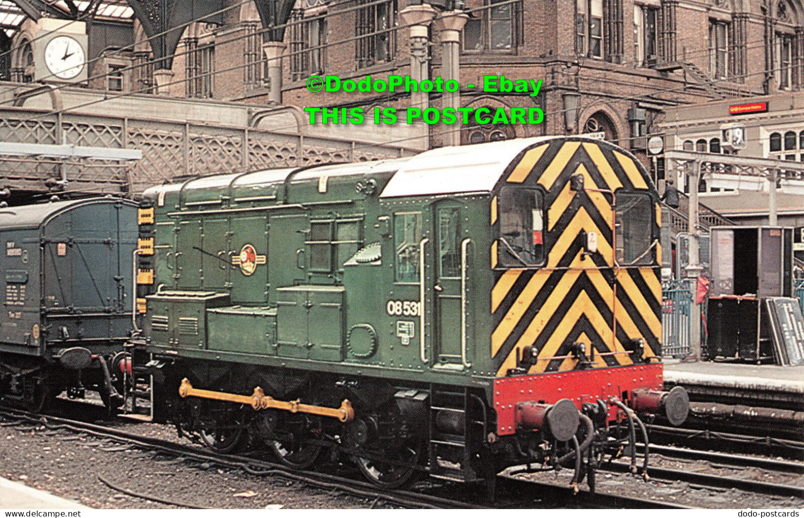 R415301 Class 08. Shunter No. 08. 531. Stands At Liverpool Street. London. Oxfor - Other & Unclassified